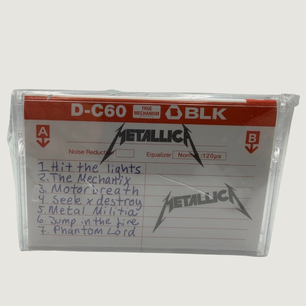 Metallica No Life Til Leather Cassette Tape 2015 RSD Demo Reissue New Sealed